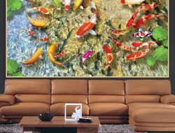 Tranh Dán Tường 3D Phong Thủy Tiến Phát Pttp128