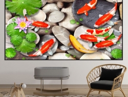 Tranh Dán Tường 3D Phong Thủy Tiến Phát Pttp138