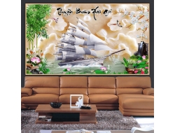Tranh Dán Tường 3D Phong Thủy Tiến Phát Pttp139