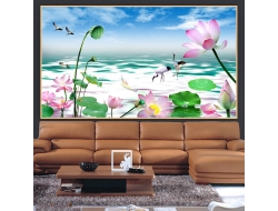 Tranh Dán Tường 3D Phong Thủy Tiến Phát Pttp130