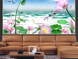 Tranh Dán Tường 3D Phong Thủy Tiến Phát Pttp130