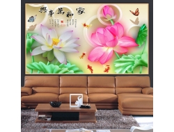 Tranh Dán Tường 3D Phong Thủy Tiến Phát Pttp131