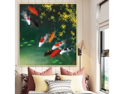 Tranh Dán Tường 3D Phong Thủy Tiến Phát Pttp132