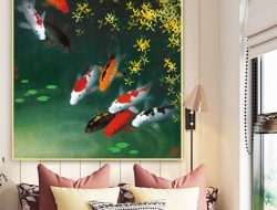 Tranh Dán Tường 3D Phong Thủy Tiến Phát Pttp132