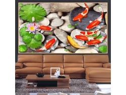 Tranh Dán Tường 3D Phong Thủy Tiến Phát Pttp133