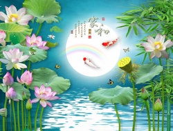 Tranh Dán Tường 3D Phong Thủy Tiến Phát Pttp101