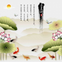 Tranh Dán Tường 3D Phong Thủy Tiến Phát Pttp103