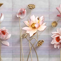 Tranh Dán Tường 3D Phong Thủy Tiến Phát Pttp106