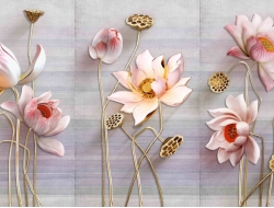 Tranh Dán Tường 3D Phong Thủy Tiến Phát Pttp106