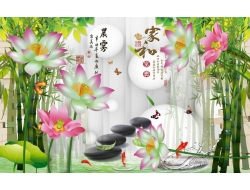 Tranh Dán Tường 3D Phong Thủy Tiến Phát Pttp107 Tranh Dán Tường 3D Phong Thủy Tiến Phát Pttp107