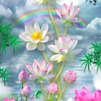 Tranh Dán Tường 3D Phong Thủy Tiến Phát Pttp109