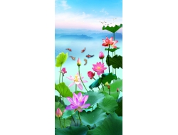 Tranh Dán Tường 3D Phong Thủy Tiến Phát Pttp111 Tranh Dán Tường 3D Phong Thủy Tiến Phát Pttp111