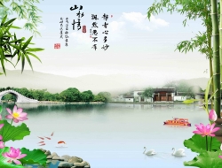 Tranh Dán Tường 3D Phong Thủy Tiến Phát Pttp112