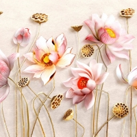 Tranh Dán Tường 3D Phong Thủy Tiến Phát Pttp116