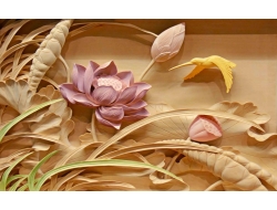 Tranh Dán Tường 3D Phong Thủy Tiến Phát Pttp118 Tranh Dán Tường 3D Phong Thủy Tiến Phát Pttp118