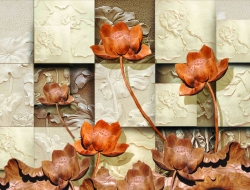 Tranh Dán Tường 3D Phong Thủy Tiến Phát Pttp84