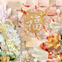 Tranh Dán Tường 3D Phong Thủy Tiến Phát Pttp93