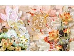 Tranh Dán Tường 3D Phong Thủy Tiến Phát Pttp93 Tranh Dán Tường 3D Phong Thủy Tiến Phát Pttp93