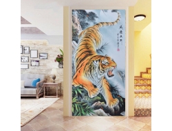 Tranh Dán Tường 3D Chú Hổ Nghệ Thuật Tiến Phát Hptd05 Tranh Dán Tường 3D Chú Hổ Nghệ Thuật Tiến Phát Hptd05