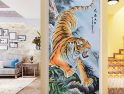 Tranh Dán Tường 3D Chú Hổ Nghệ Thuật Tiến Phát Hptd05 Tranh Dán Tường 3D Chú Hổ Nghệ Thuật Tiến Phát Hptd05