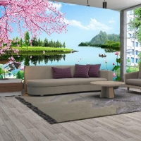 Tranh Dán Tường Phong Thủy PT45 Tranh Dán Tường Phong Thủy PT45