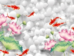 Tranh Dán Tường Phong Thủy PT53 Tranh Dán Tường Phong Thủy PT53