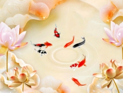 Tranh Dán Tường Phong Thủy PT54 Tranh Dán Tường Phong Thủy PT54