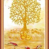 Tranh Dán Tường Phong Thủy PT07