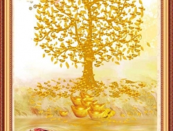 Tranh Dán Tường Phong Thủy PT07 Tranh Dán Tường Phong Thủy PT07