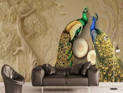 Tranh Dán Tường Phong Thủy PT08 Tranh Dán Tường Phong Thủy PT08