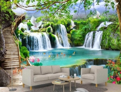 Tranh Dán Tường Phong Thủy PT15