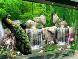 Tranh Dán Tường Phong Thủy PT19 Tranh Dán Tường Phong Thủy PT19