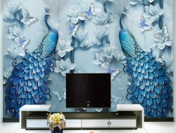 Tranh Dán Tường Phong Thủy PT25 Tranh Dán Tường Phong Thủy PT25