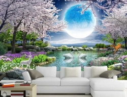 Tranh Dán Tường Phong Thủy PT28 Tranh Dán Tường Phong Thủy PT28