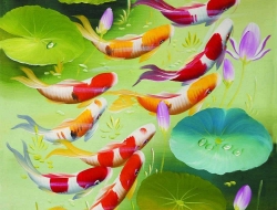 Tranh Dán Tường Phong Thủy PT29 Tranh Dán Tường Phong Thủy PT29