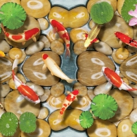 Tranh Dán Tường Phong Thủy PT31 Tranh Dán Tường Phong Thủy PT31