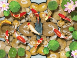 Tranh Dán Tường Phong Thủy PT31 Tranh Dán Tường Phong Thủy PT31