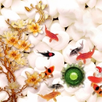 Tranh Dán Tường Phong Thủy PT32