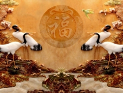 Tranh Dán Tường Phong Thủy PT39 Tranh Dán Tường Phong Thủy PT39