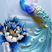 Tranh Dán Tường Phong Thủy PT41