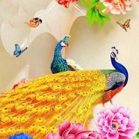 Tranh Dán Tường Phong Thủy PT42