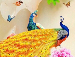 Tranh Dán Tường Phong Thủy PT42 Tranh Dán Tường Phong Thủy PT42