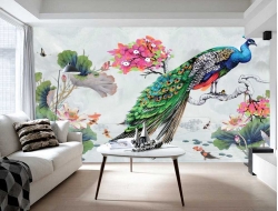 Tranh Dán Tường Phong Thủy PT44 Tranh Dán Tường Phong Thủy PT44