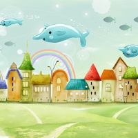 Tranh Dán Tường Phòng Trẻ Em 336 Tranh Dán Tường Phòng Trẻ Em 336