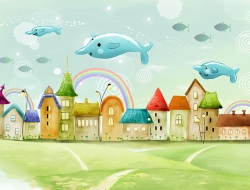 Tranh Dán Tường Phòng Trẻ Em 336