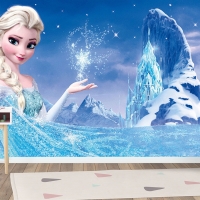 Tranh 3D Dán Tường Công Chúa Elsa TTE8011 Tranh 3D Dán Tường Công Chúa Elsa TTE8011