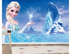 Tranh 3D Dán Tường Công Chúa Elsa TTE8011