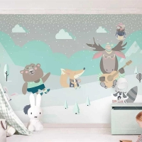 Tranh Dán Tường Phòng Trẻ Em 07