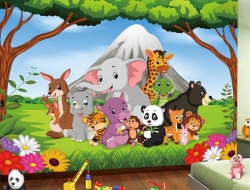 Tranh Dán Tường Phòng Trẻ Em 114 Tranh Dán Tường Phòng Trẻ Em 114