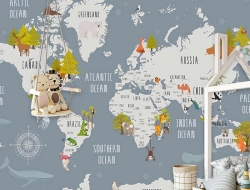 Tranh Dán Tường Phòng Trẻ Em 198 Tranh Dán Tường Phòng Trẻ Em 198